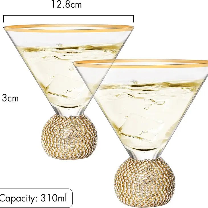 Stemless Martini Glass - Polished Boutique