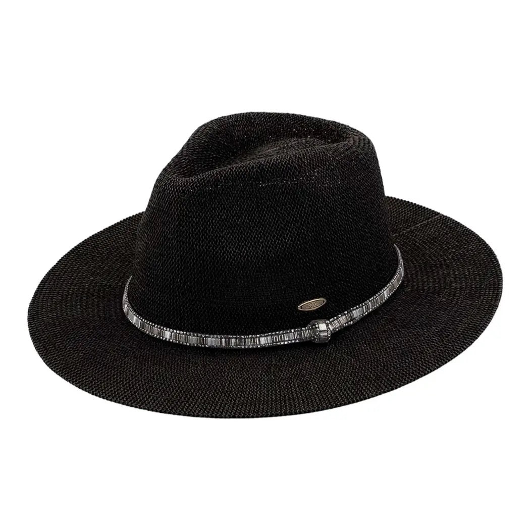 The Beaded Panama Hat - Polished Boutique