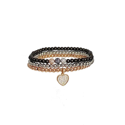 The Perfect Three Stack Love Bracelets - Polished Boutique