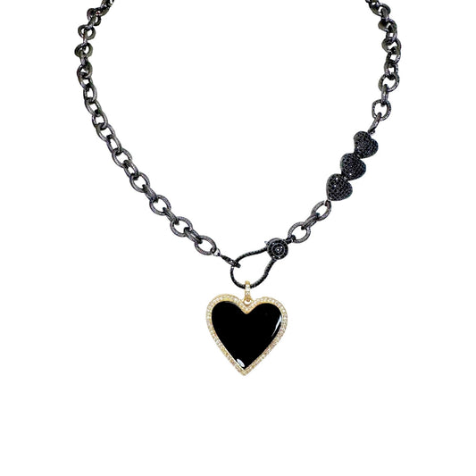 The Stole My Heart Necklace - Polished Boutique